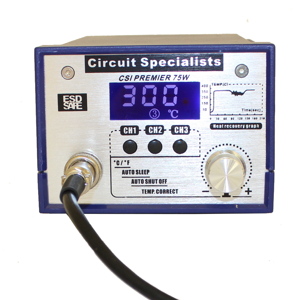 Premier Programmable 3 Channel Soldering Station